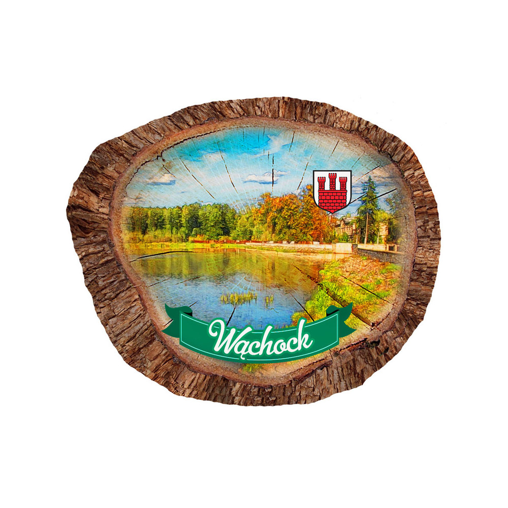 Magnes polyresinowy pieniek owal Wąchock