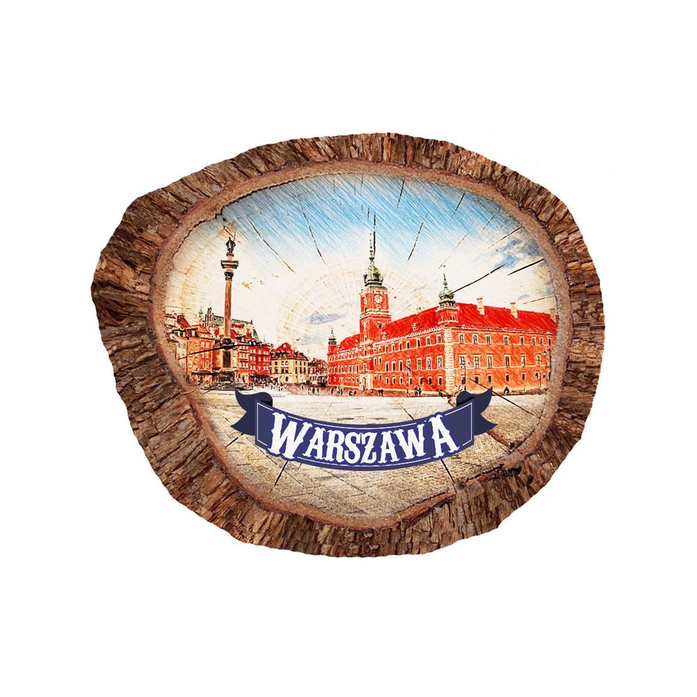 Magnes polyresinowy pieniek owal Warszawa