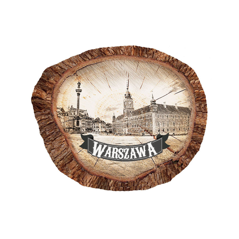 Magnes polyresinowy pieniek owal Warszawa