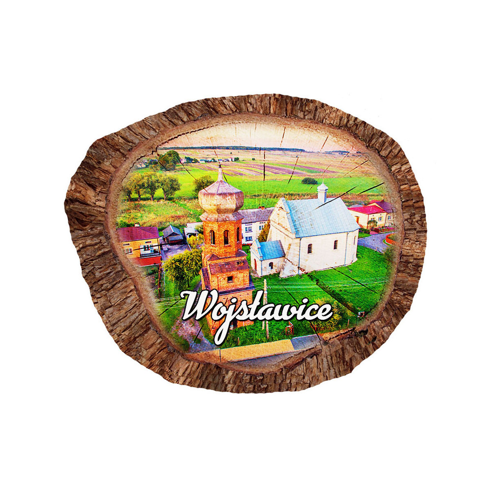 Magnes polyresinowy pieniek owal Wojsławice