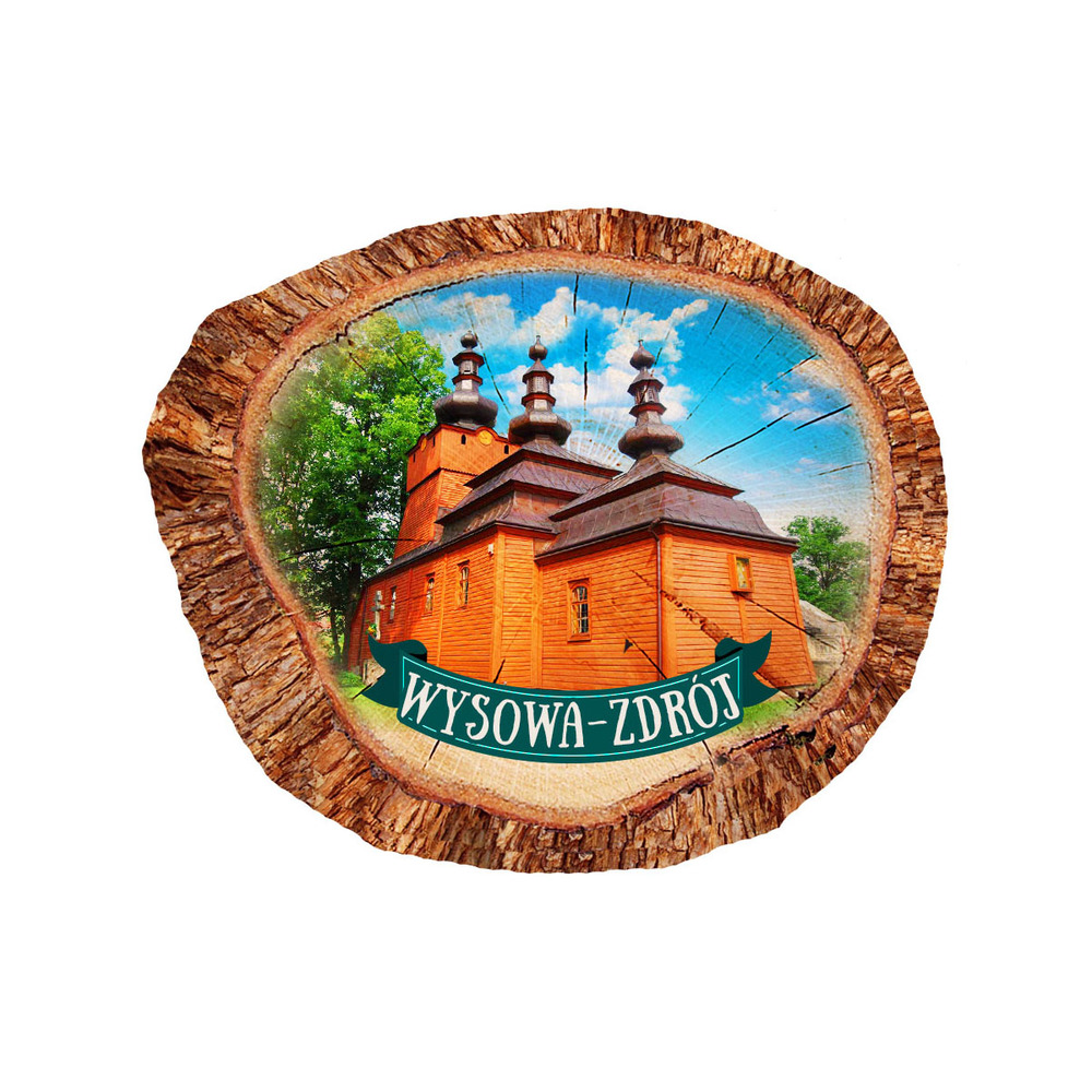 Magnes polyresinowy pieniek owal Wysowa-Zdrój