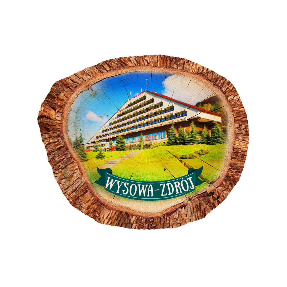 Magnes polyresinowy pieniek owal Wysowa-Zdrój