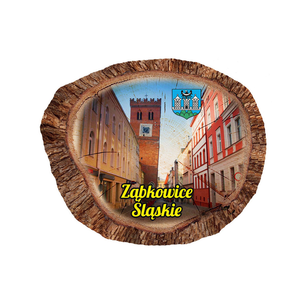 Magnes polyresinowy pieniek owal Ząbkowice Śląskie
