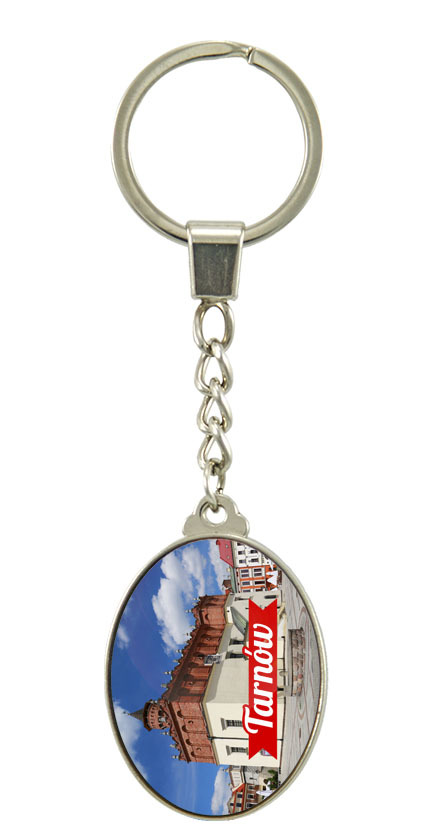 Brelok szklany owal Tarnów