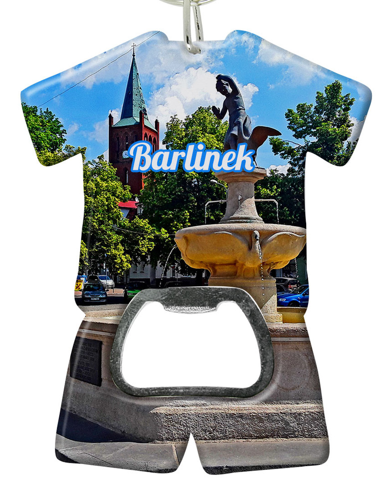 Brelok otwieracz plastikowy trykot Barlinek