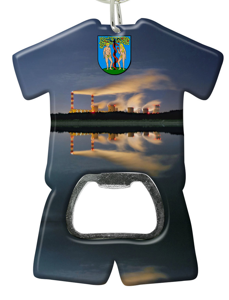 Brelok otwieracz plastikowy trykot Bełchatów