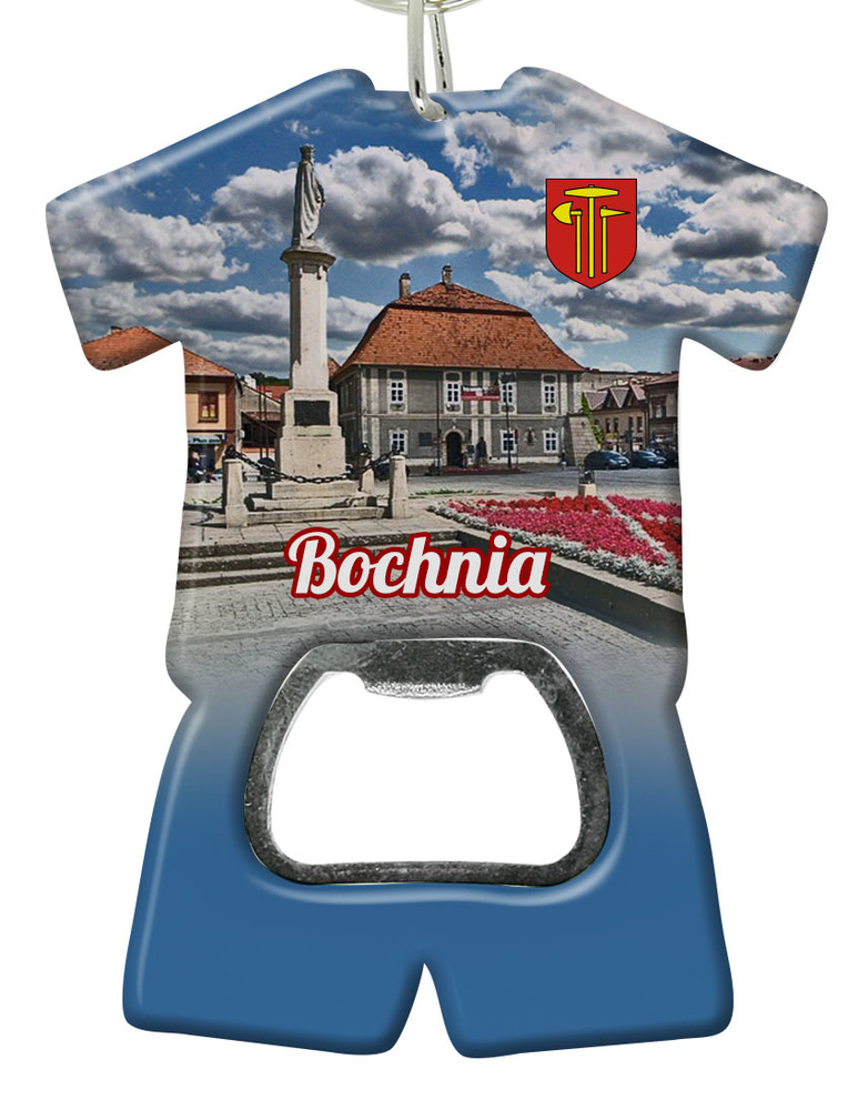 Brelok otwieracz plastikowy trykot Bochnia
