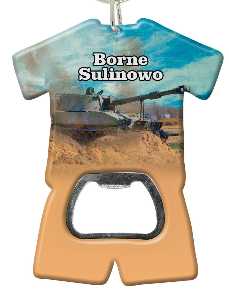 Brelok otwieracz plastikowy trykot Borne Sulinowo