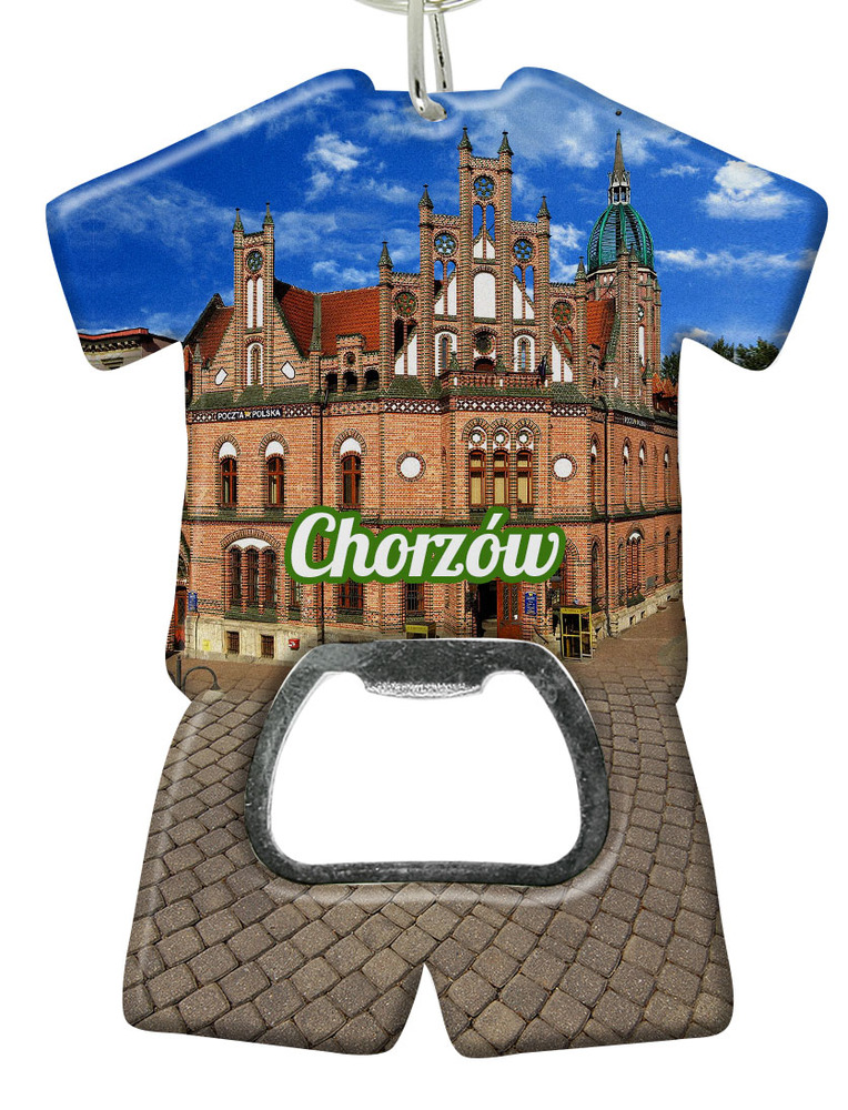 Brelok otwieracz plastikowy trykot Chorzów