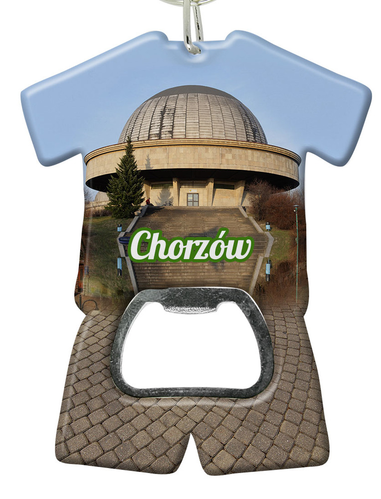 Brelok otwieracz plastikowy trykot Chorzów