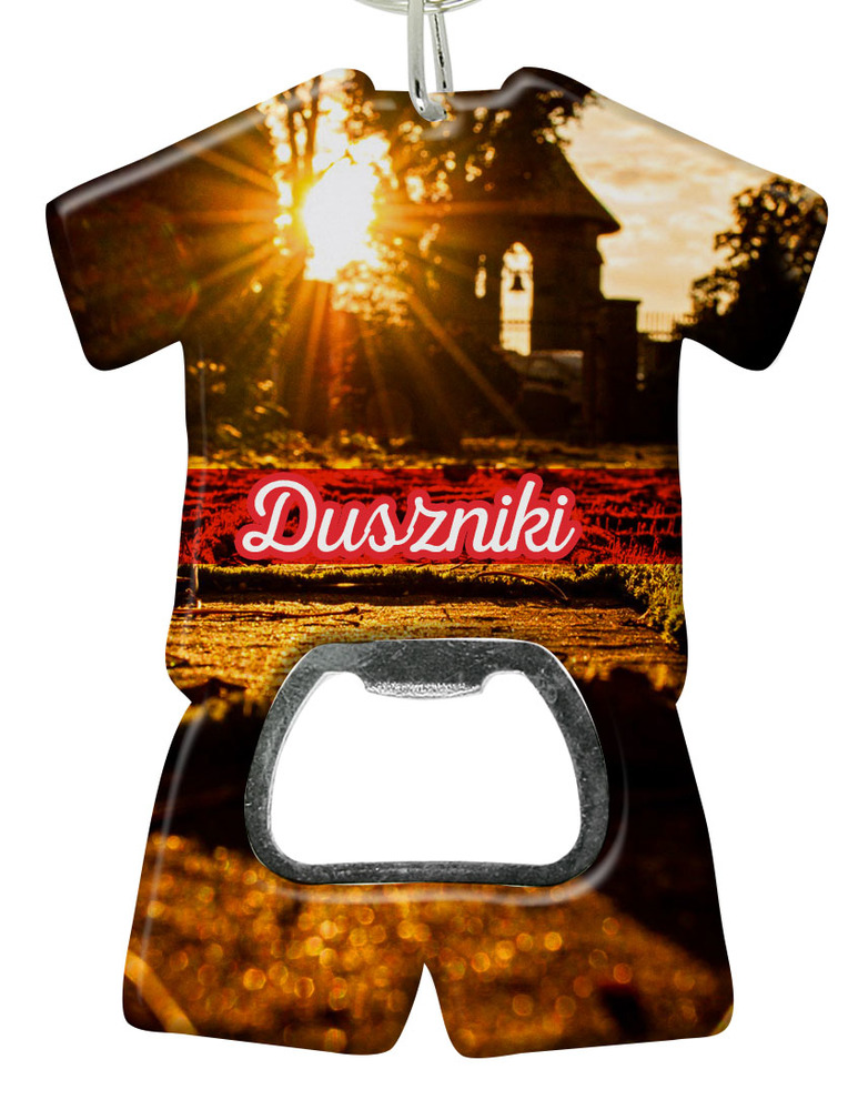 Brelok otwieracz plastikowy trykot Duszniki