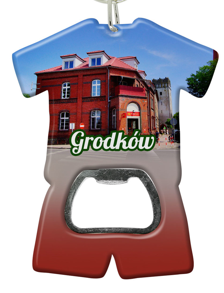 Brelok otwieracz plastikowy trykot Grodków