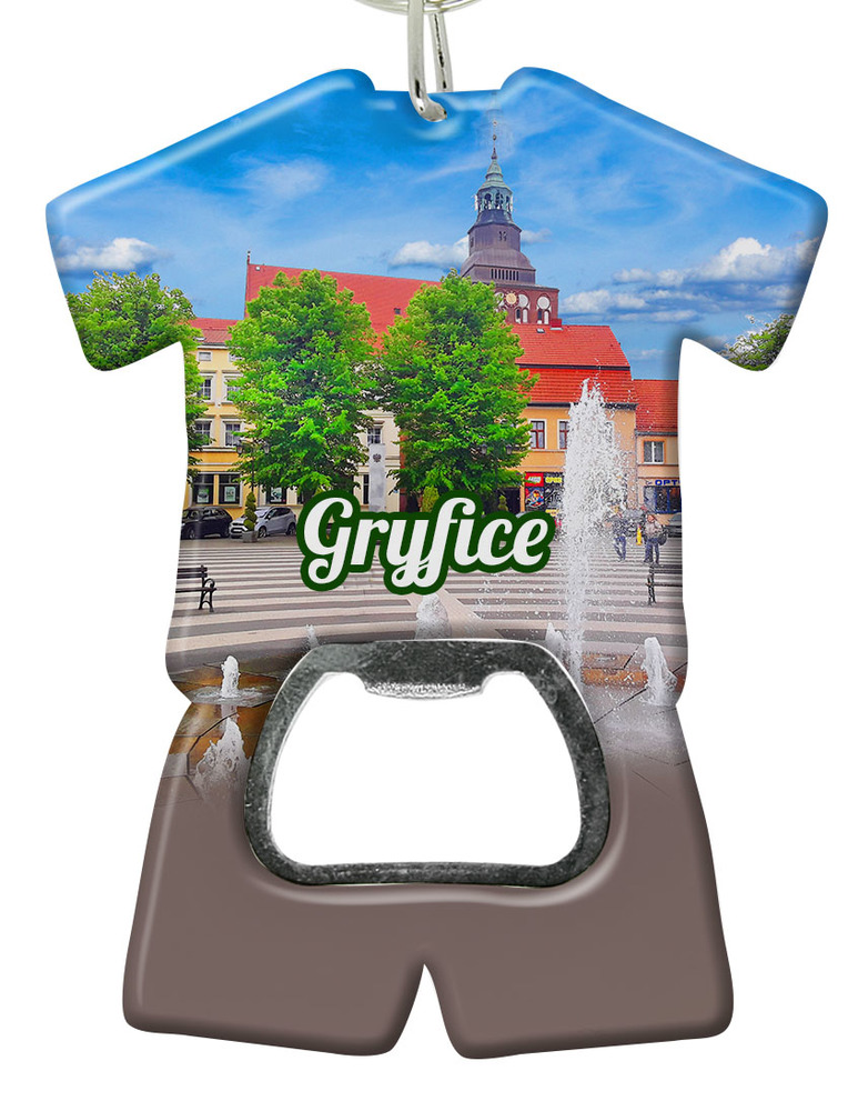 Brelok otwieracz plastikowy trykot Gryfice