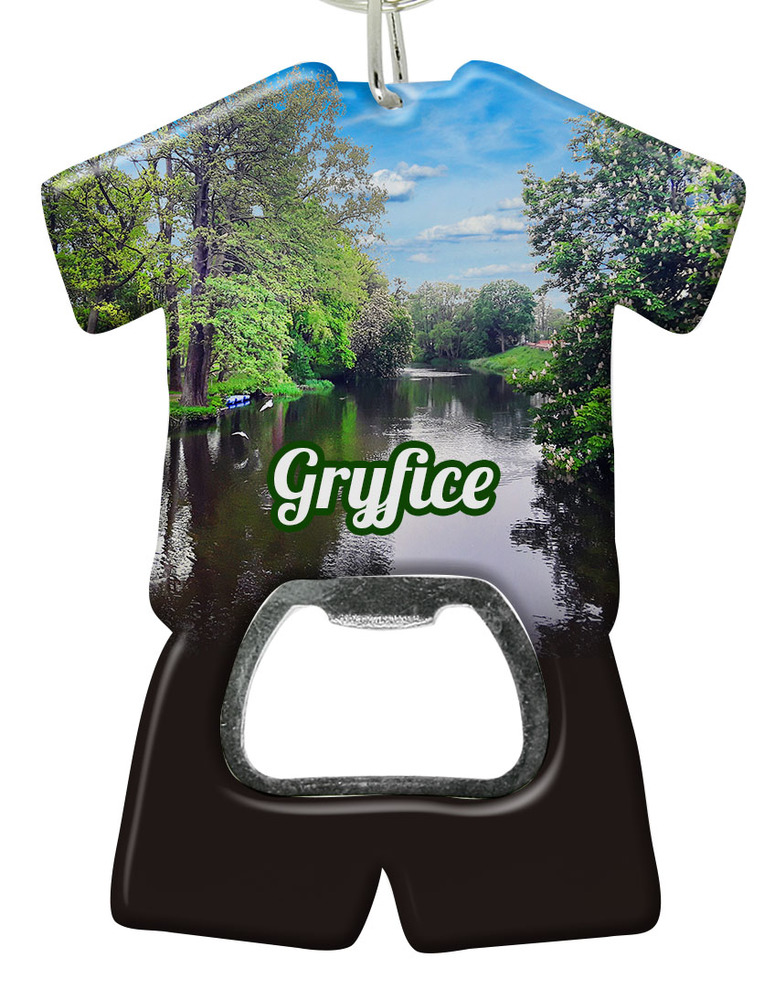 Brelok otwieracz plastikowy trykot Gryfice