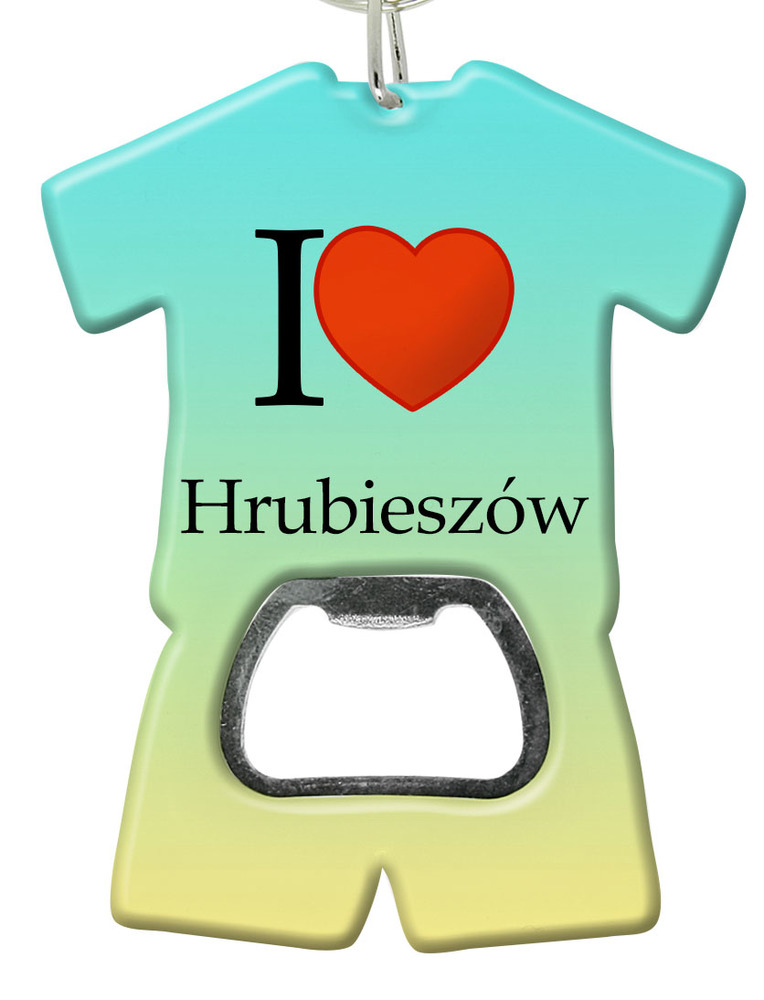 Brelok otwieracz plastikowy trykot Hrubieszów