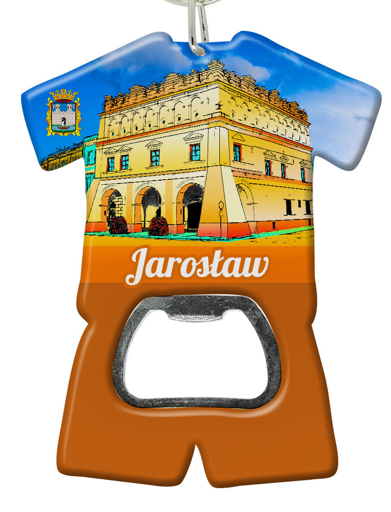 Brelok otwieracz plastikowy trykot Jarosław