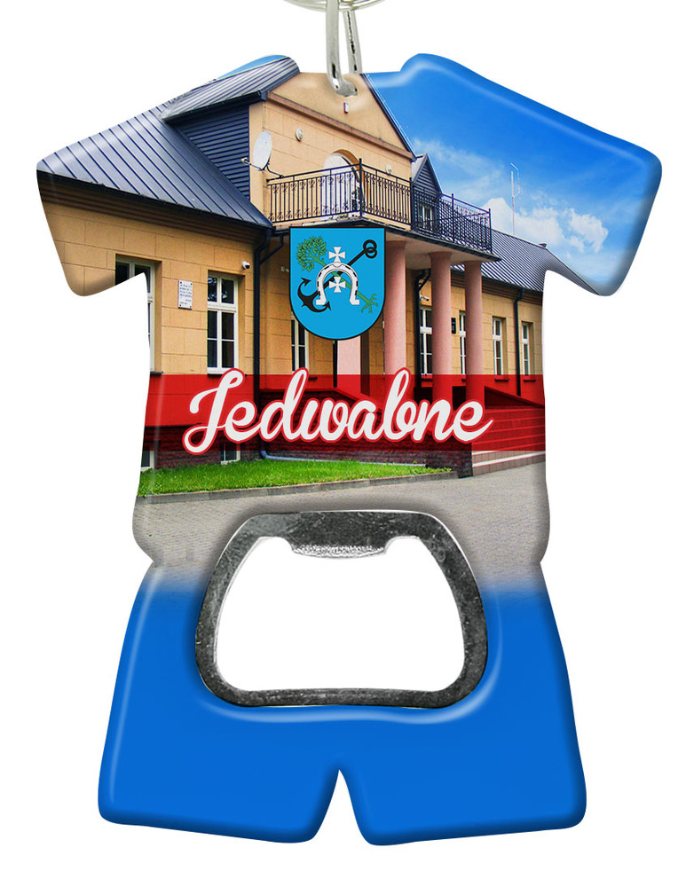 Brelok otwieracz plastikowy trykot Jedwabne