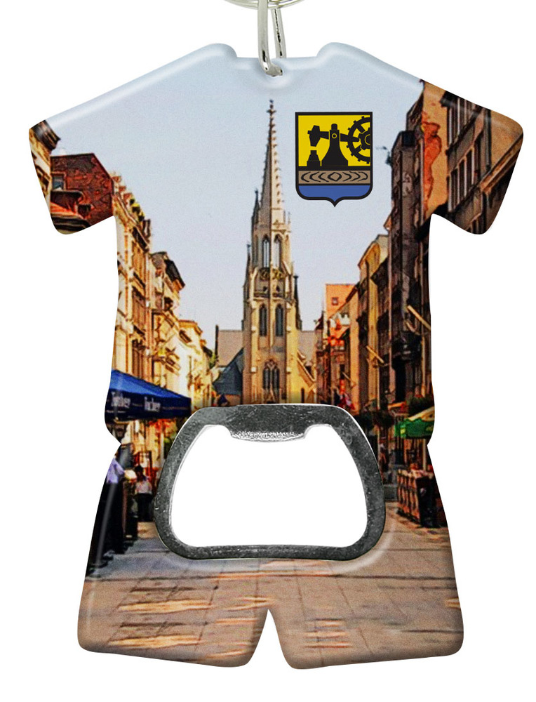 Brelok otwieracz plastikowy trykot Katowice