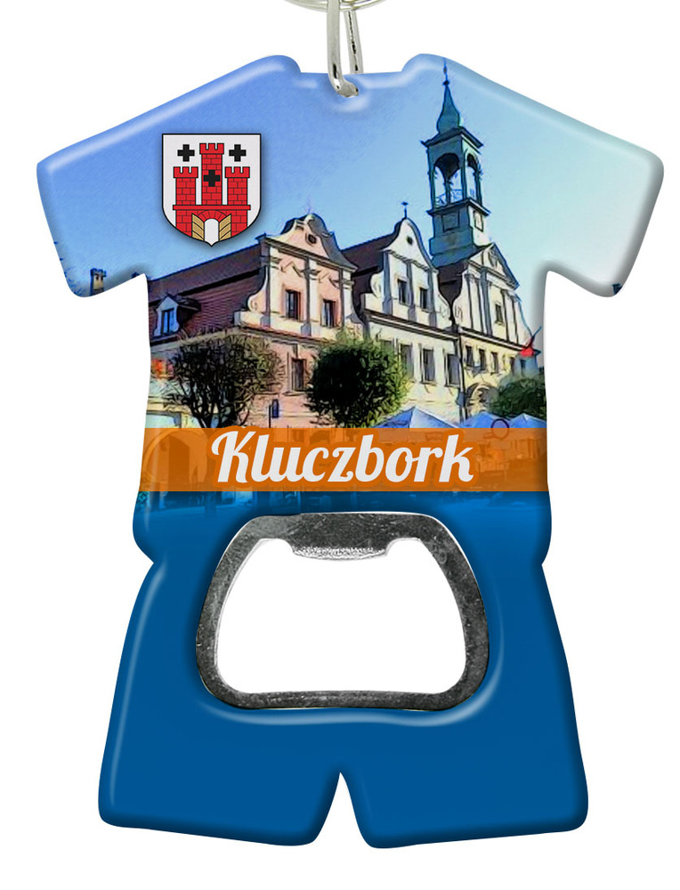 Brelok otwieracz plastikowy trykot Kluczbork