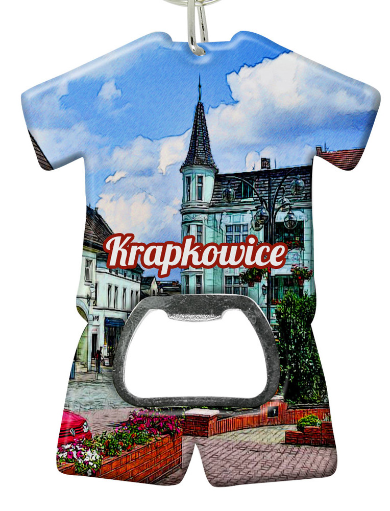 Brelok otwieracz plastikowy trykot Krapkowice