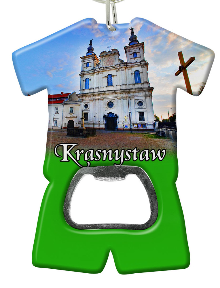 Brelok otwieracz plastikowy trykot Krasnystaw