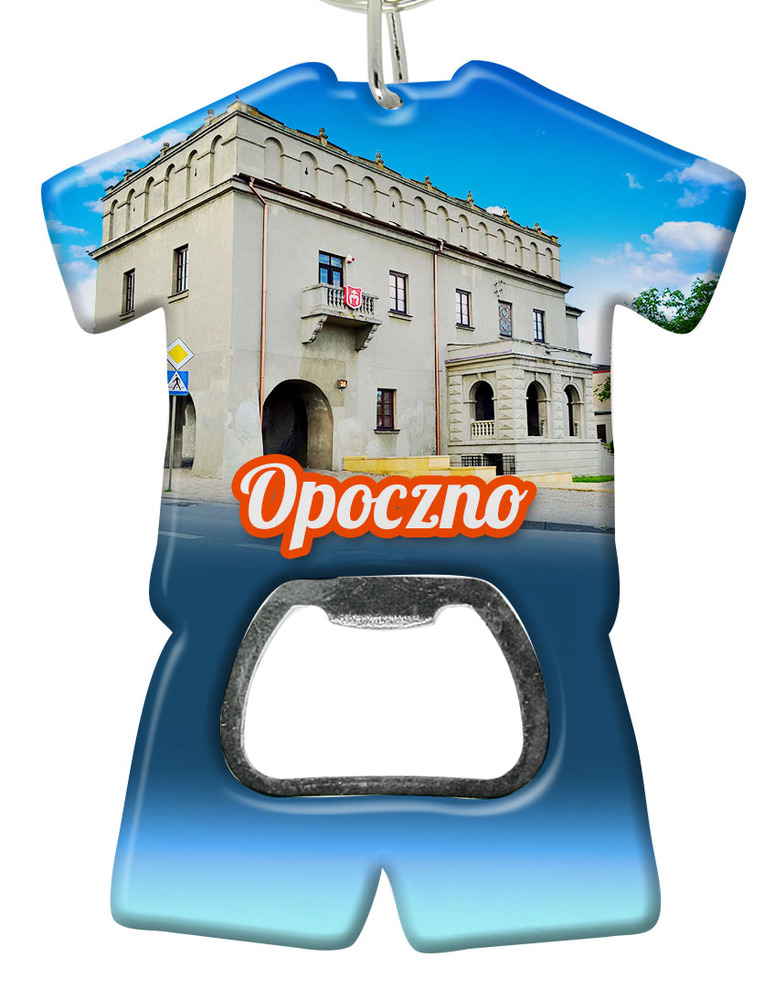 Brelok otwieracz plastikowy trykot Opoczno