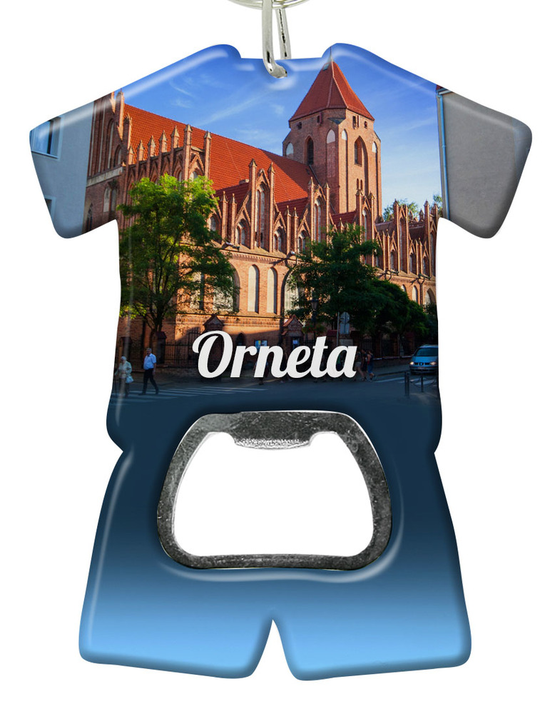 Brelok otwieracz plastikowy trykot Orneta