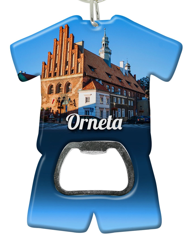 Brelok otwieracz plastikowy trykot Orneta