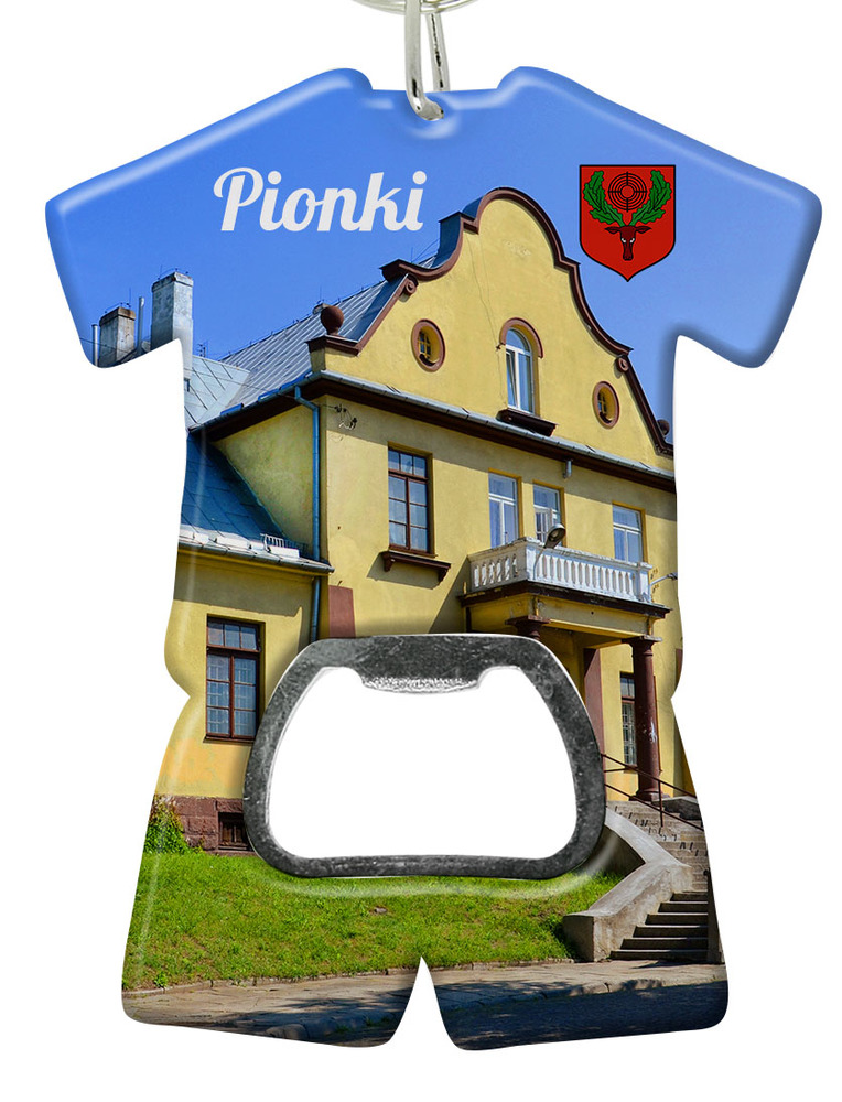Brelok otwieracz plastikowy trykot Pionki