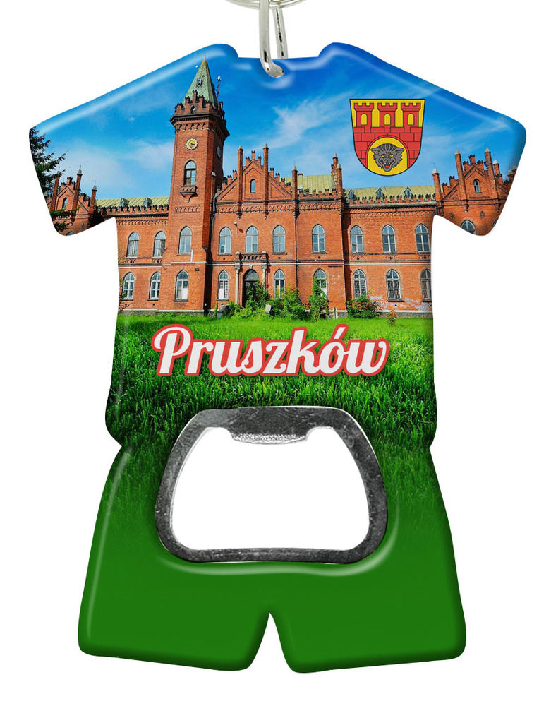 Brelok otwieracz plastikowy trykot Pruszków