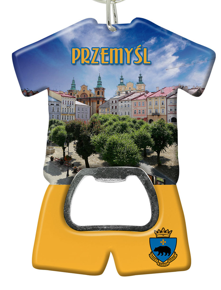 Brelok otwieracz plastikowy trykot Przemyśl