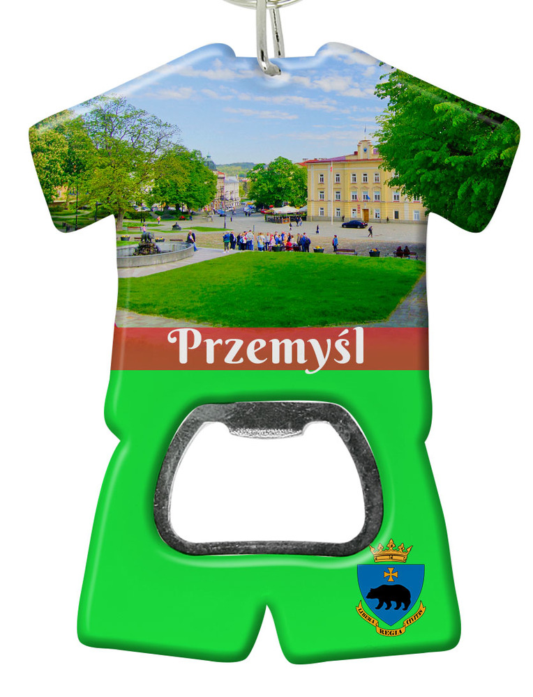 Brelok otwieracz plastikowy trykot Przemyśl