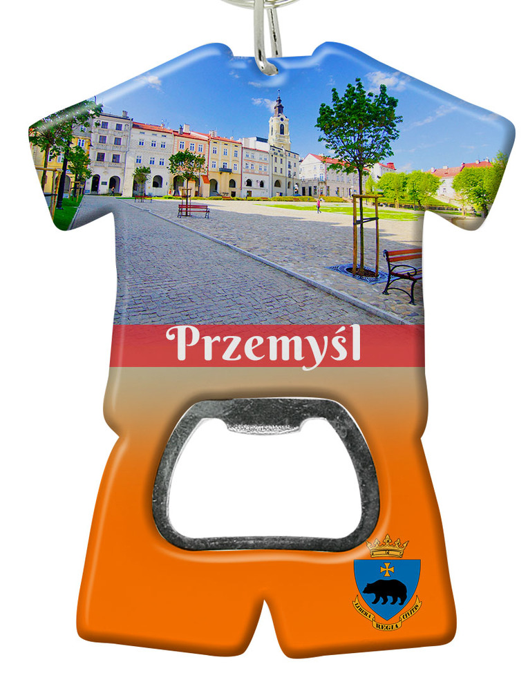 Brelok otwieracz plastikowy trykot Przemyśl