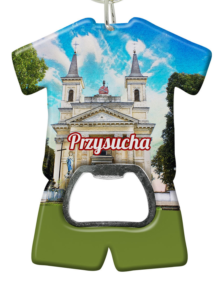 Brelok otwieracz plastikowy trykot Przysucha