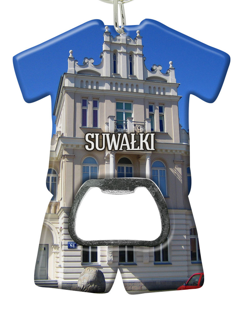Brelok otwieracz plastikowy trykot Suwałki