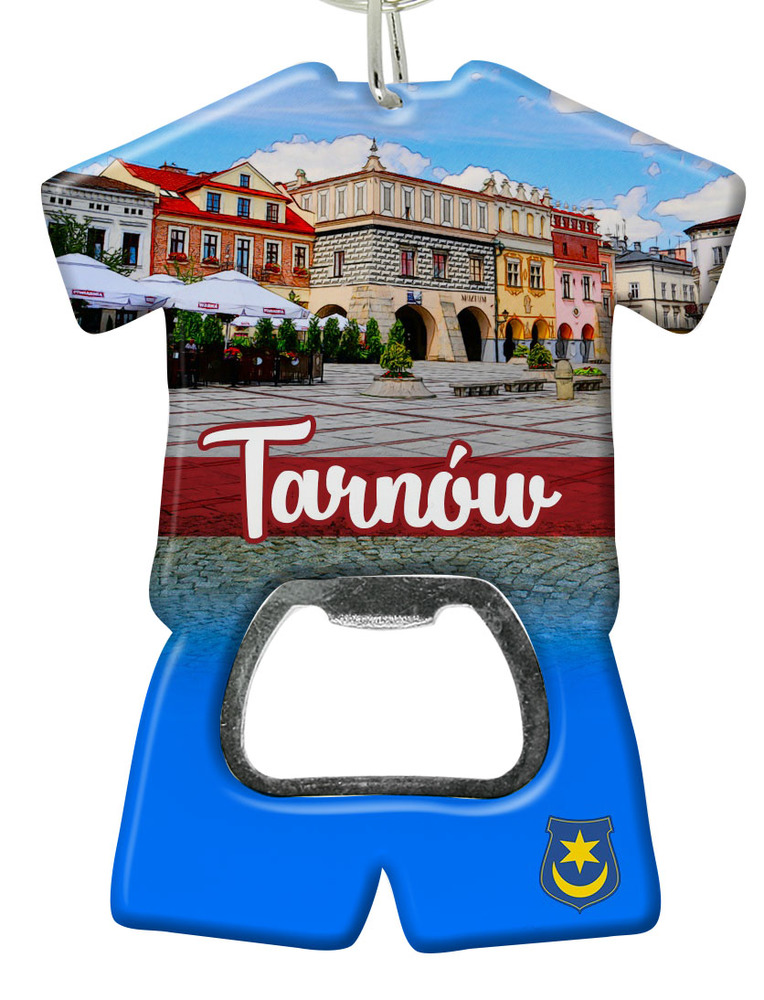 Brelok otwieracz plastikowy trykot Tarnów