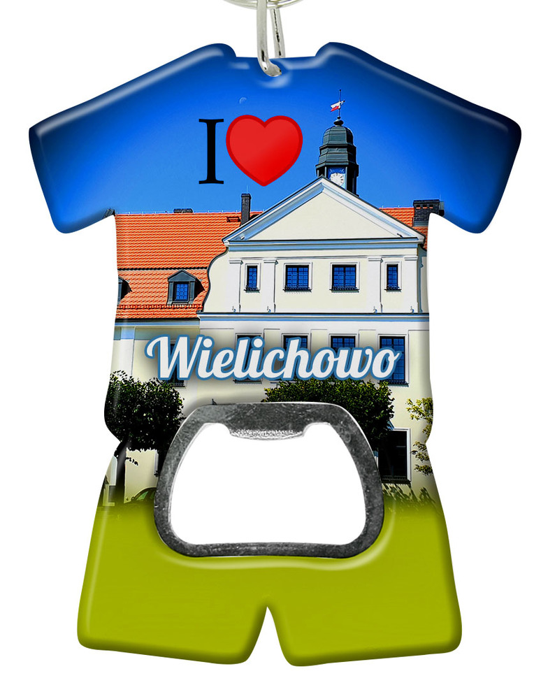 Brelok otwieracz plastikowy trykot Wielichowo