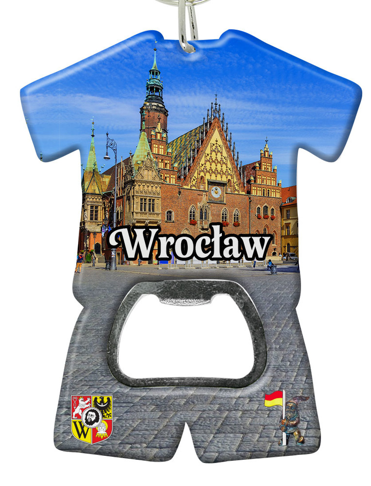 Brelok otwieracz plastikowy trykot Wrocław