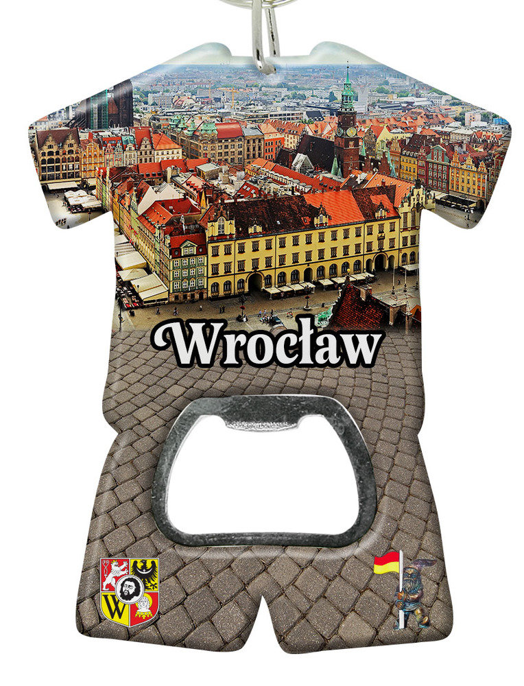 Brelok otwieracz plastikowy trykot Wrocław