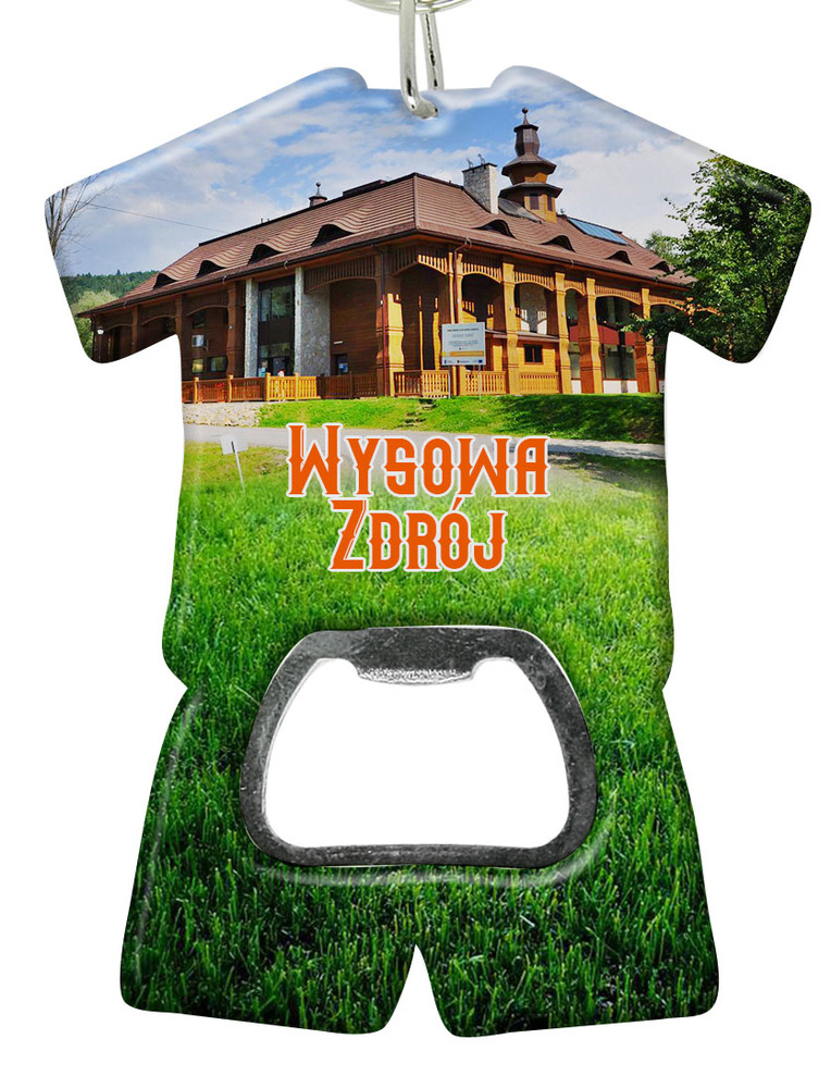 Brelok otwieracz plastikowy trykot Wysowa-Zdrój
