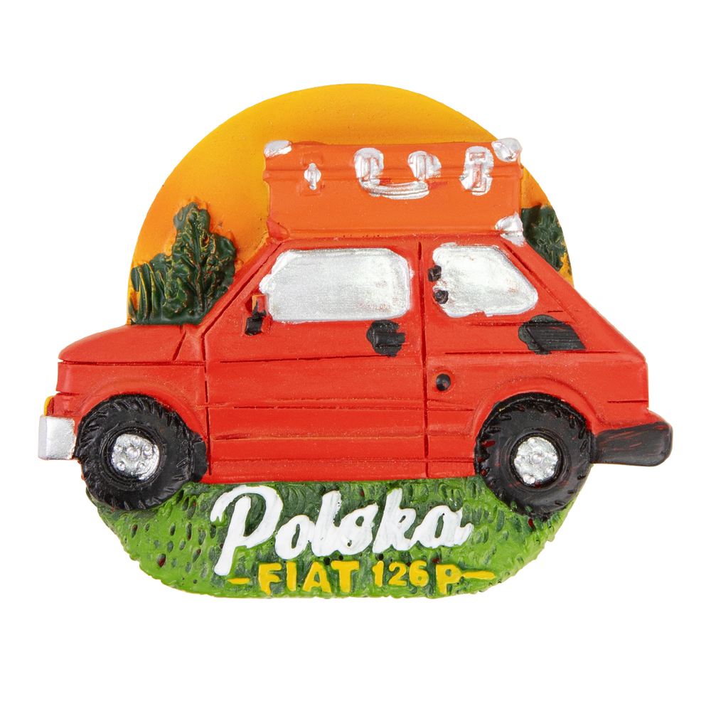 Magnes polyresinowy Fiat 126p