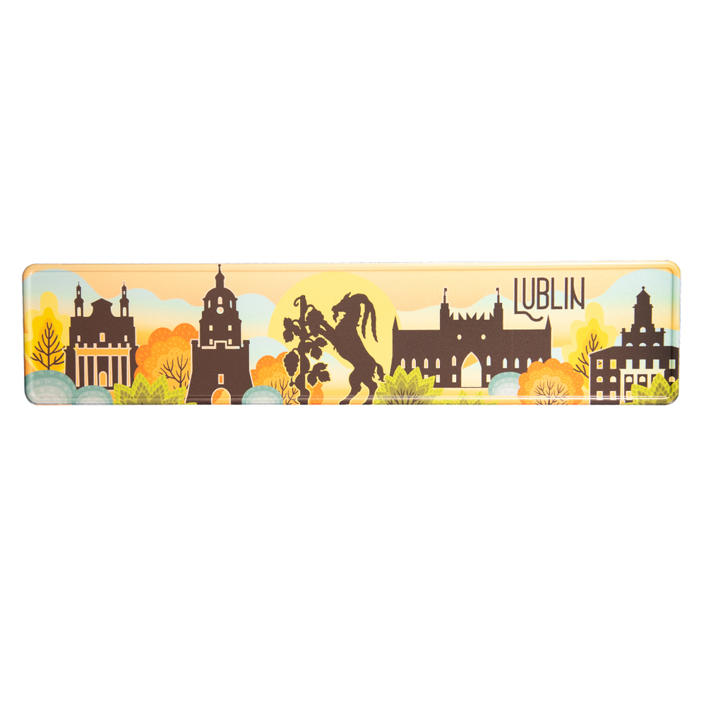 Tablica rejestracyjna duża Lublin