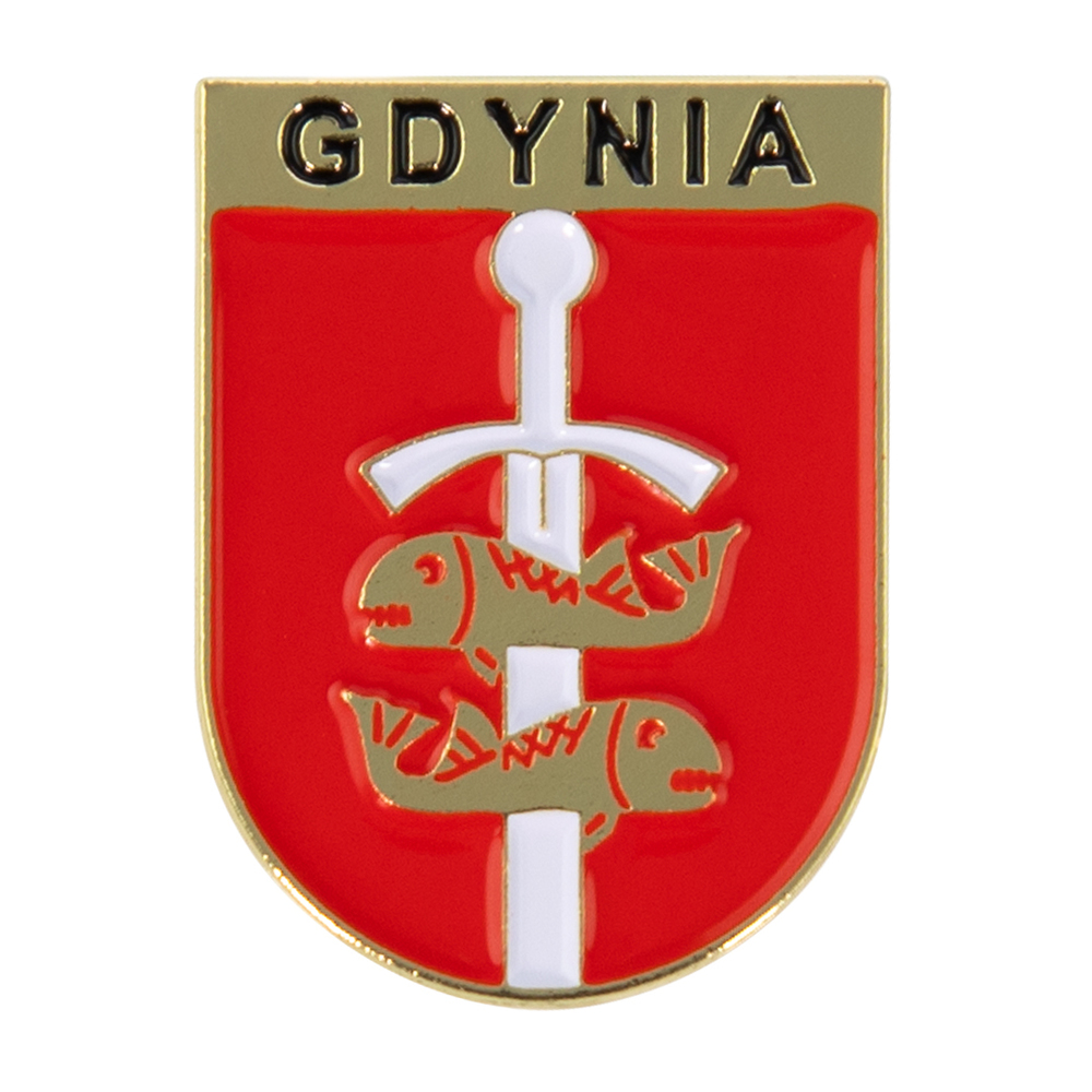 Przypinka Herb Gdynia
