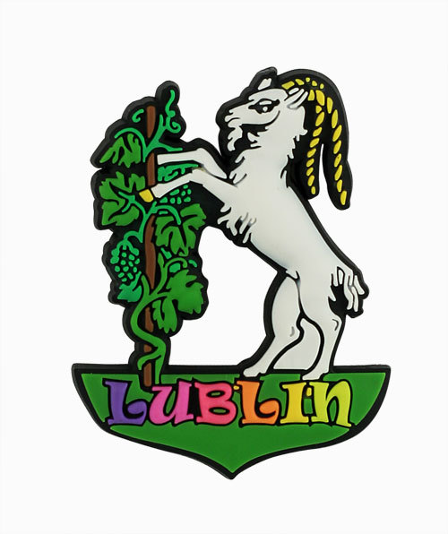 Magnes gumowy Koziołek Lublin