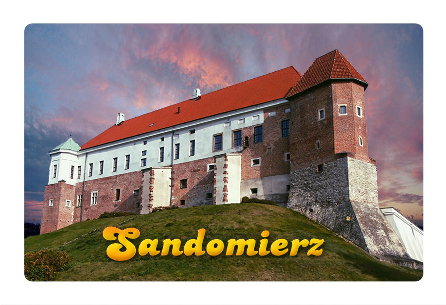Magnes 3D Sandomierz Zamek