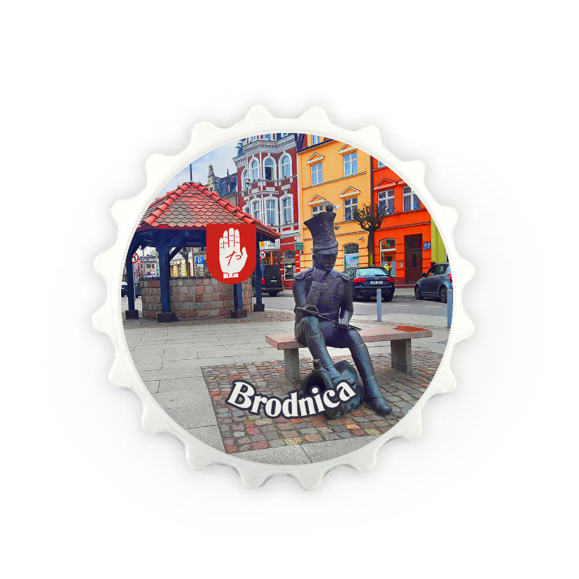 Magnes otwieracz kapsel - Brodnica