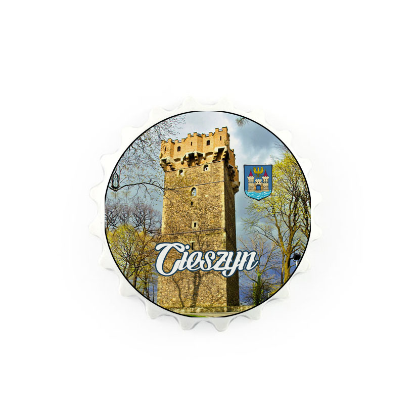 Magnes otwieracz kapsel - Cieszyn