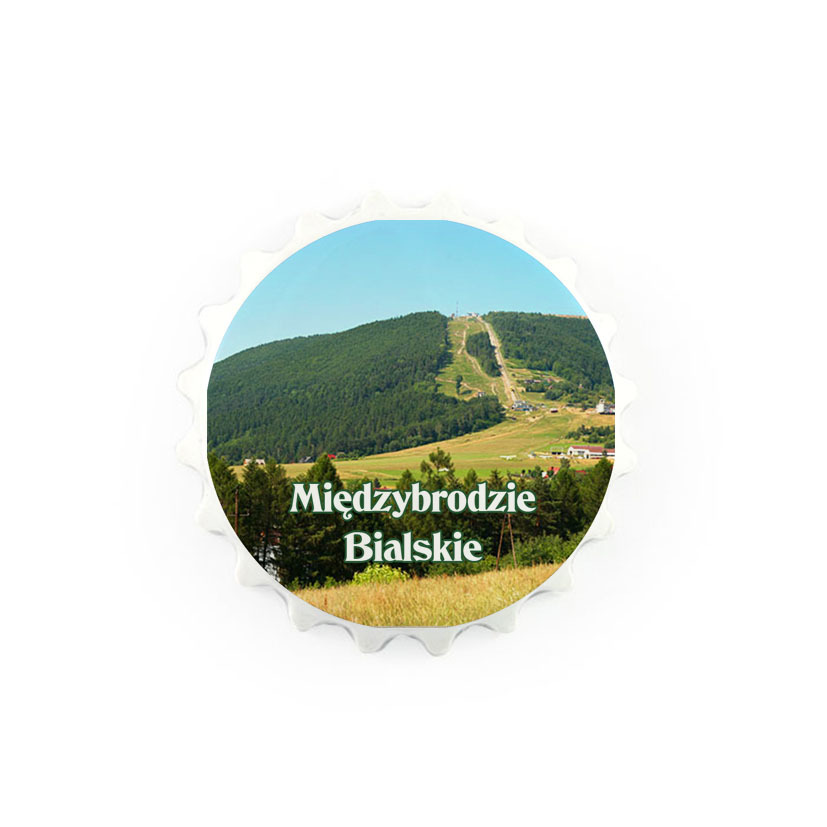 Magnes otwieracz kapsel - Międzybrodzie