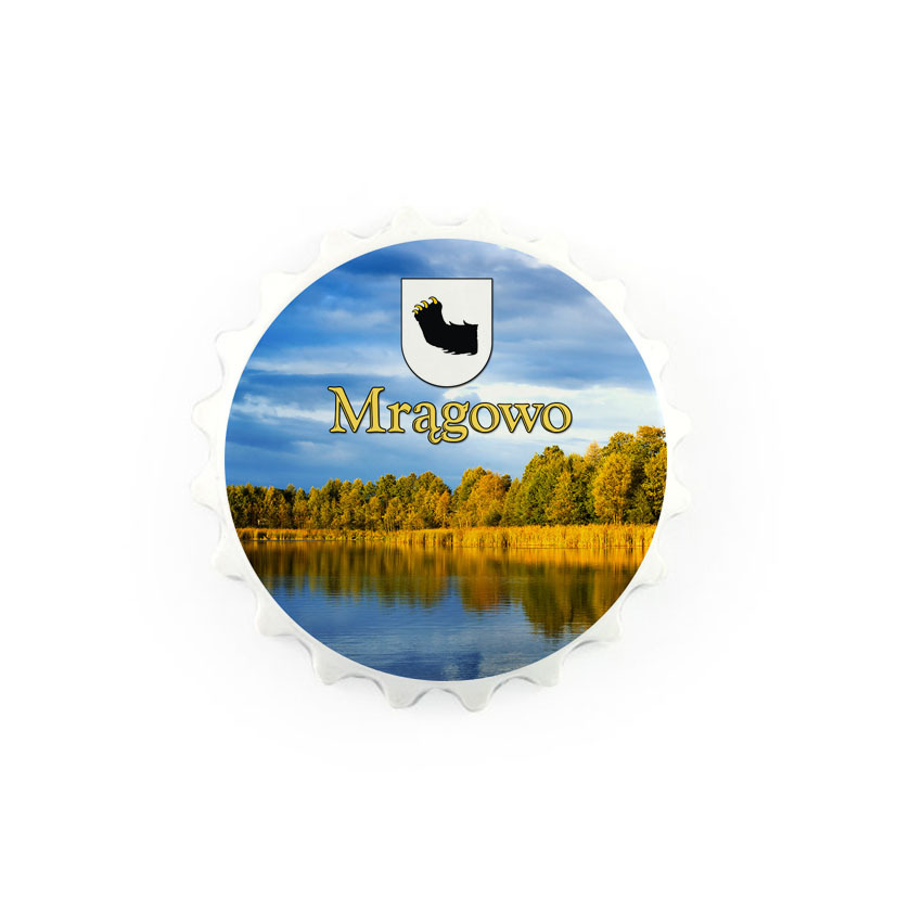 Magnes otwieracz kapsel - Mrągowo