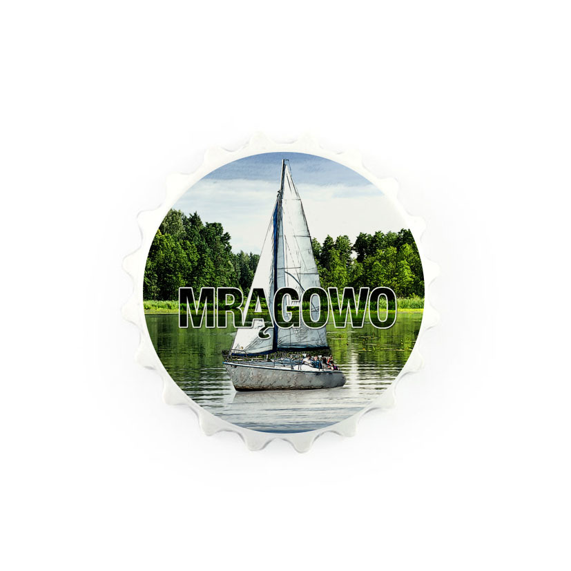 Magnes otwieracz kapsel - Mrągowo